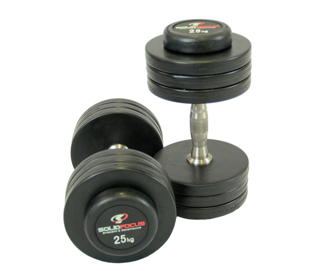 Fixed Weight Bars Melbourne, Rubber Hex & Neoprene Dumbbells